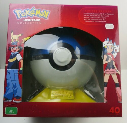 Pokemon: Heritage Collection II Limited Edition Seasons 10-16 Region 4  Anime  - Picture 1 of 11