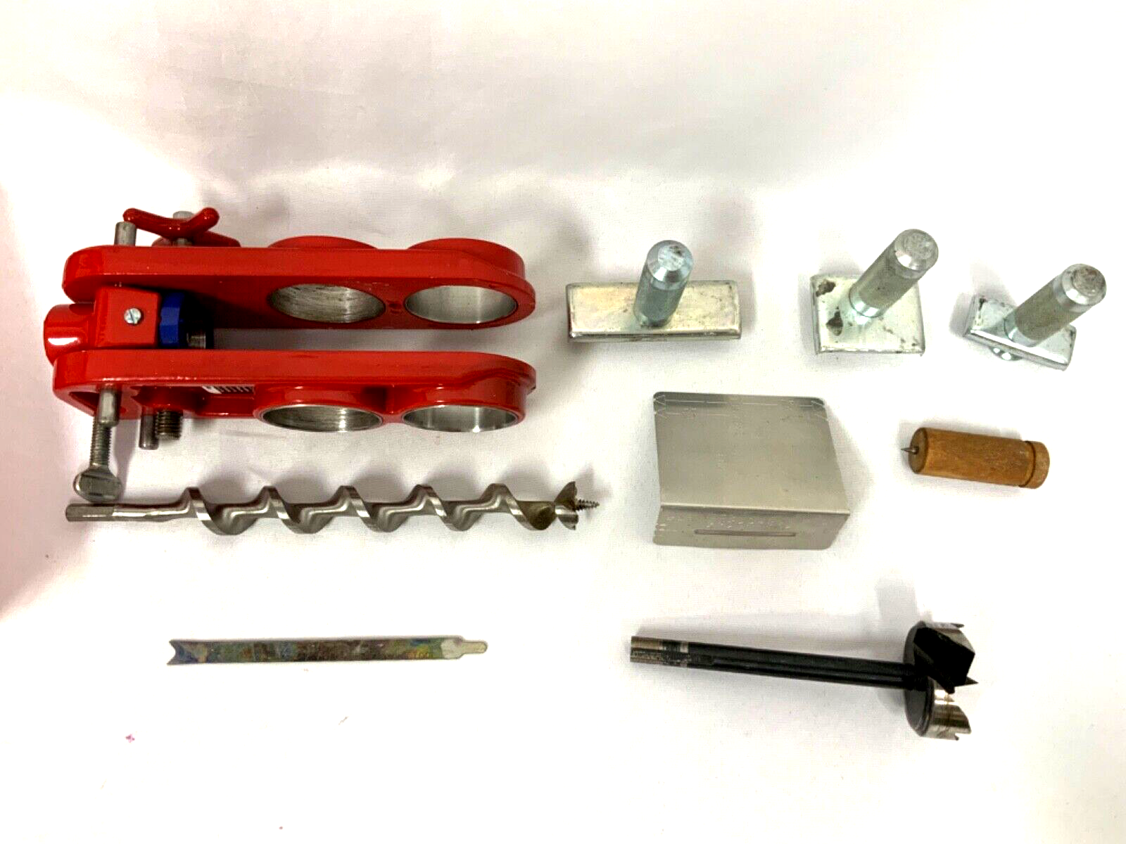 Kwikset Complete Set 138 1990 Door Lock Installation Kit w/ Jig & Drill