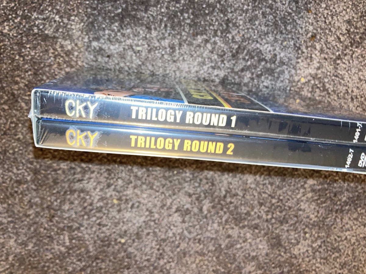 CKY Trilogy 2 Pack Rare Sealed NOS OOP DVD Bam Jess Margera