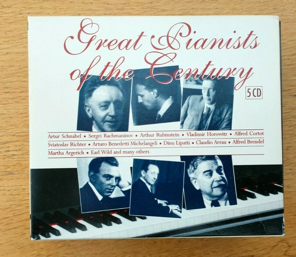 Great Pianists Of The Century CD Boxset Excellent Condition