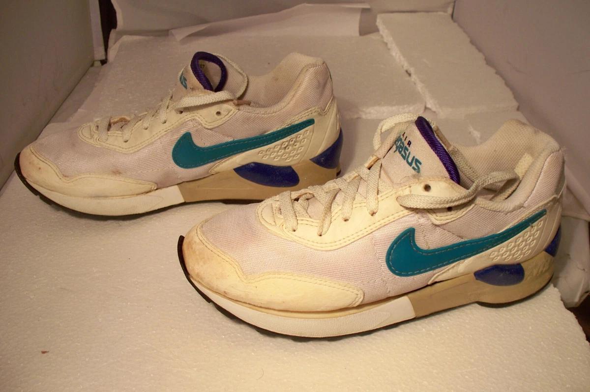 Sluiting opbouwen Lagere school Vintage 1993 Nike Air Pegasus Running Shoes Women Size 8 | eBay