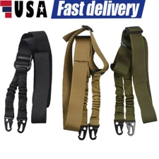 Tactical Sling Hunting Gun Sling Adjustable Nylon Multifunctional Elastic Band
