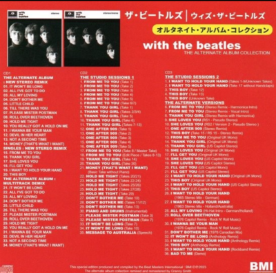 THE BEATLES / WITH THE BEATLES : THE ALTERNATE ALBUM COLLECTION