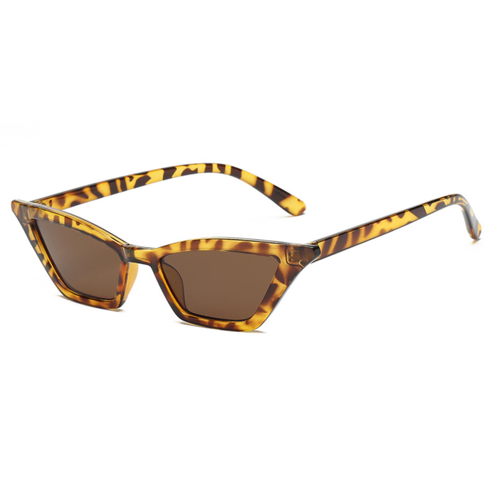 Vintage Cat Eye Sunglasses Retro Plastic Frames for Outdoor Fashion-image