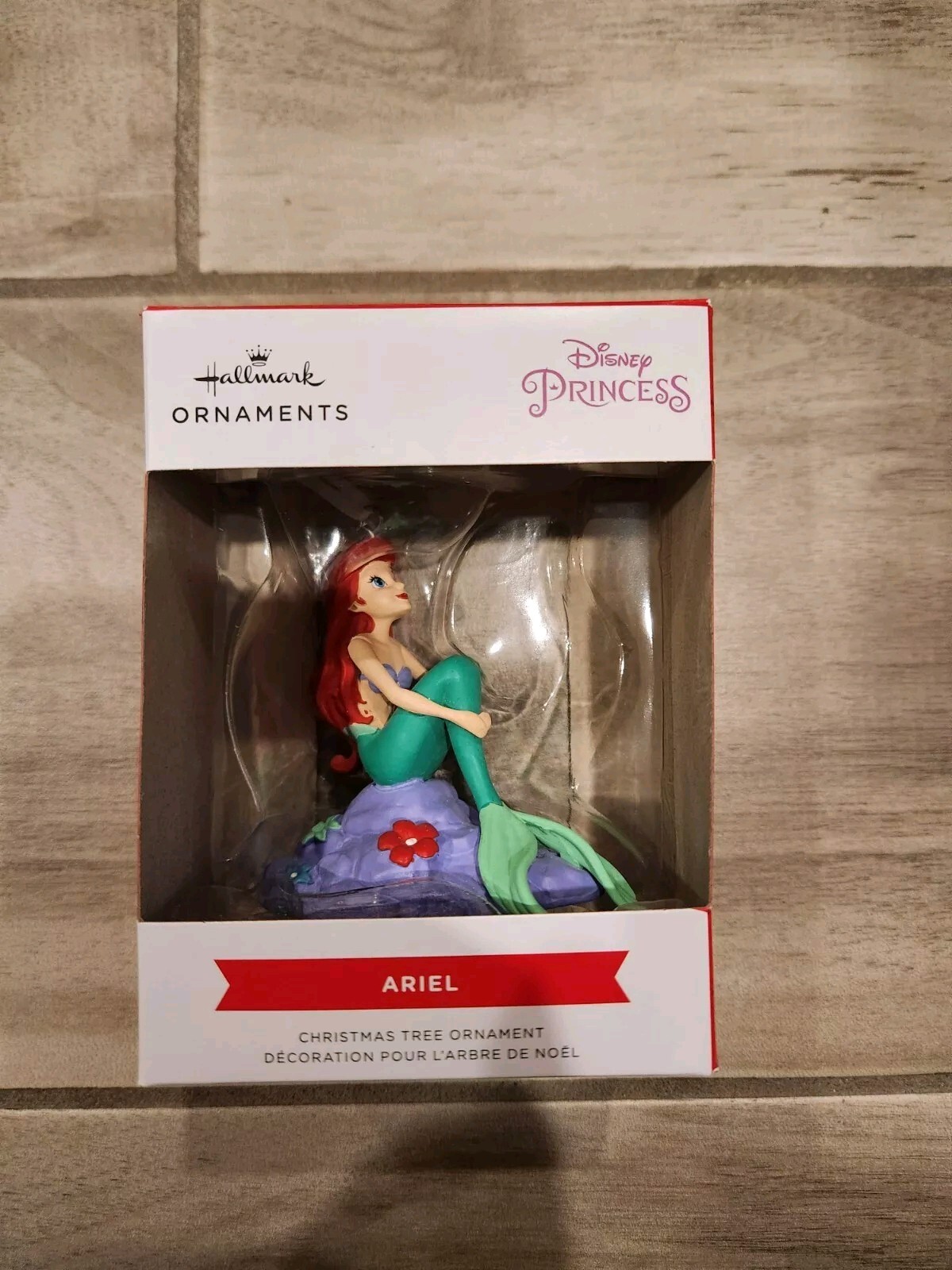 Hallmark The Little Mermaid Ariel Christmas Tree Ornament New in Box
