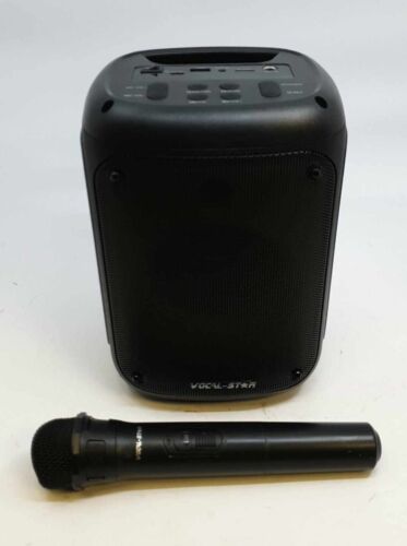 Vocal-Star VS-275 Karaoke Machine Bluetooth Led Light Effects 1 Microphone