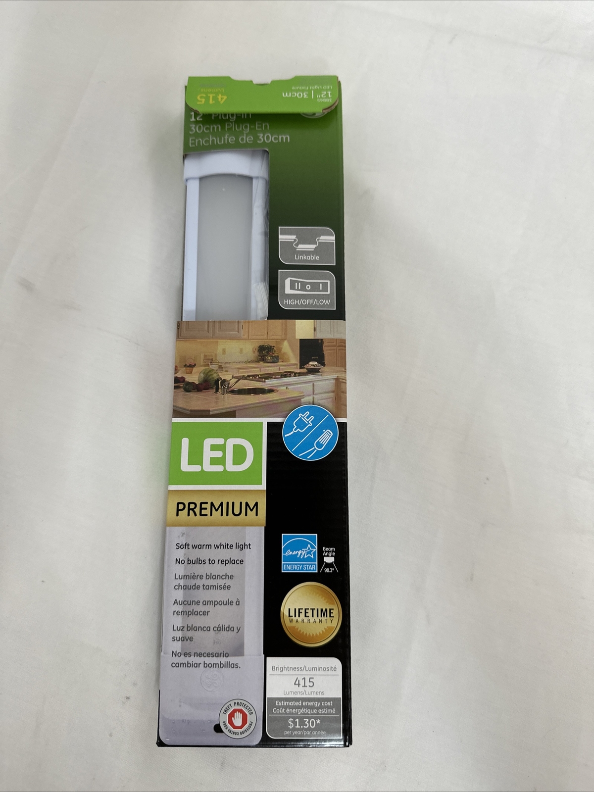 GE 12 in. Premium LED Linkable Under Light Fixture 38845 eBay