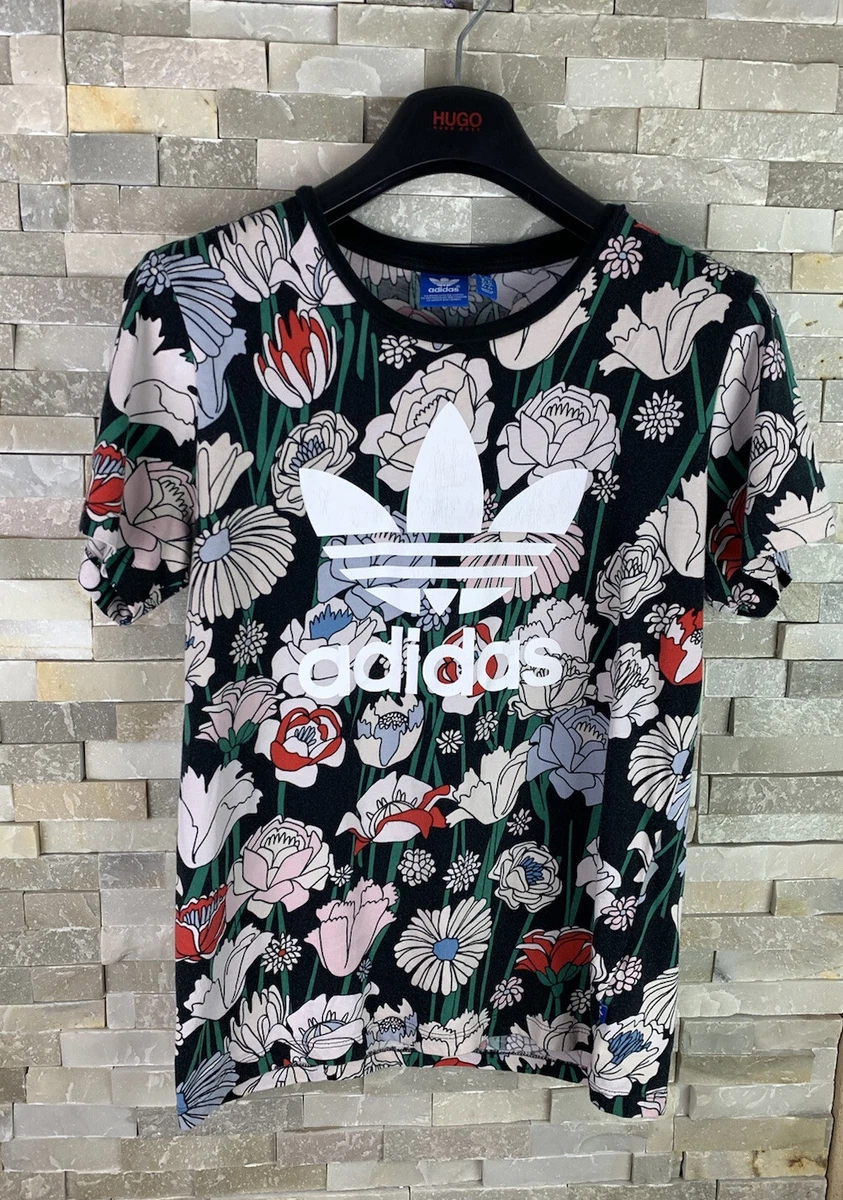 adidas floral shirt