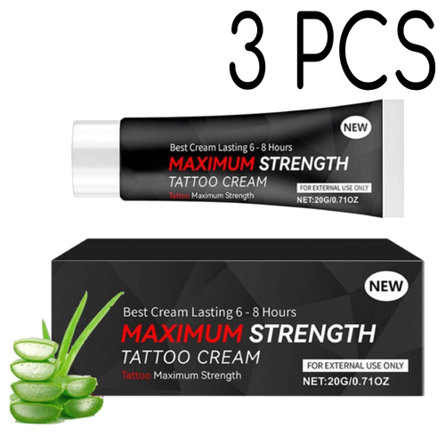 Gel crema numibing para tatuajes 20 gramos - hasta 6 horas fuerza extra para tatuajes 1-5 - Imagen 10 de 12