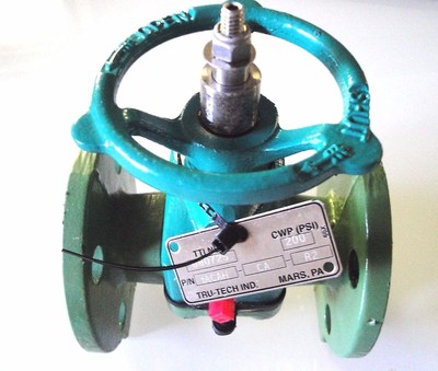 Tru-Tech 1'' Valve   TTI No. 080725    P/N 1ACAH-CA-R2 ,   CWP (PSI) 200  NEW