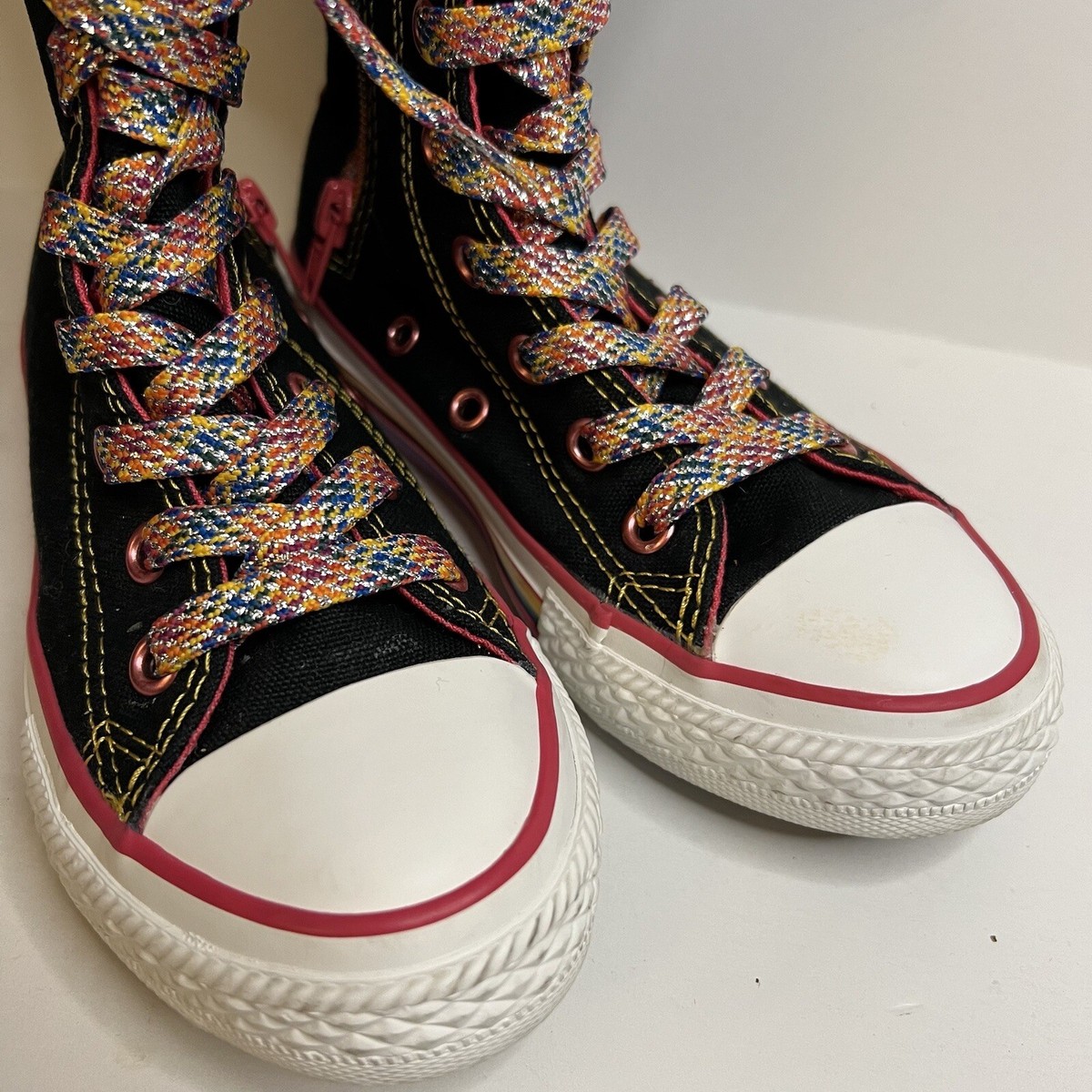 Converse Chuck Taylor Youth 12 Knee High All Star Zip Girls Converse Chuck Taylor Youth 12 Knee High All Star Zip Girls