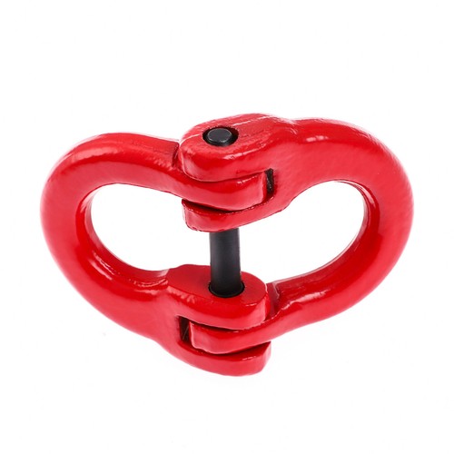 Pair 6mm/8/10mm Hammerlock Eye Sling Hook Safety Chain Caravan Trailer Connector - Picture 11 of 21