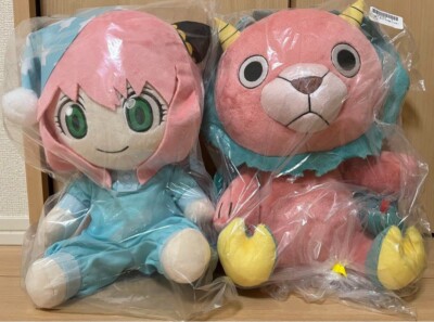 SPY x FAMILY SET of 2 BIG 30cm Plush Doll Anya Forger Pajama Chimera Taito