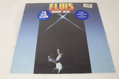 FACTORY SEALED 1977 AFL1-2428 Elvis Presley RCA Elvis Moody Blue Vinyl 33 Record