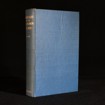 1927 Mélanésiens points de vente des îles Salomon du Sud-Est par W. G. Ivens première édition. I...