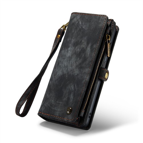 Funda billetera de cuero ultra extraíble con cremallera para tarjeta Samsung S24+/S23+ FE - Imagen 13 de 47