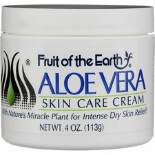Fruit Of The Earth Aloe Vera Skin Care Cream, 4 oz