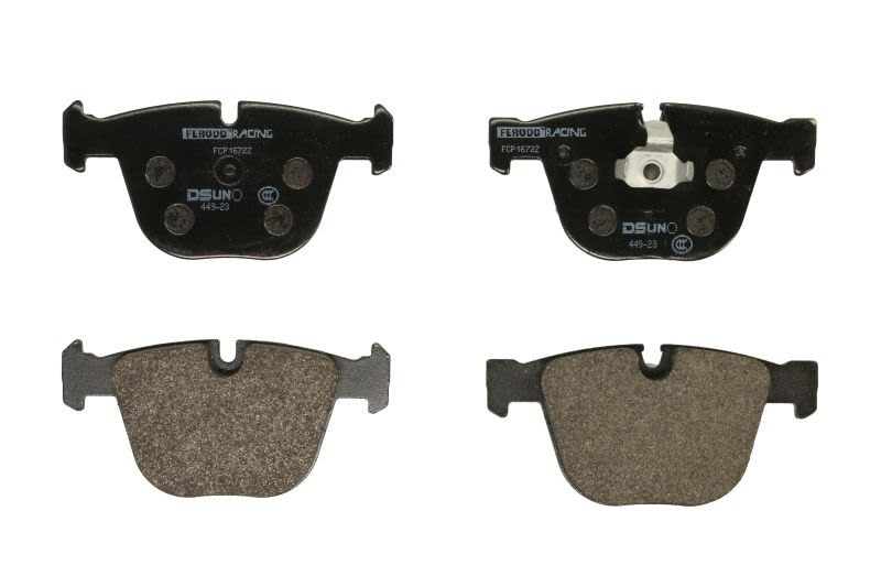 Kit plaquettes FERODO FCP1672Z freinage endurance pour trajet quotidien 5 3.0