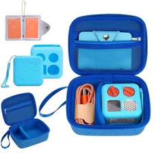 YouKnow Hard Case and Silicone Cover for Yoto Mini Player, Kids Small, blue
