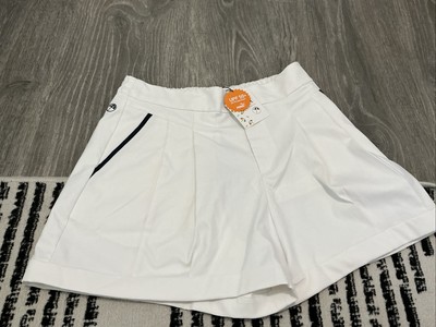 PUMA Arnold Palmer Women's  Pleated Golf Shorts White Size: Medium NWT