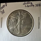 1945-P Walking Liberty Silver Half Dollar 50c Gem BU Uncirculated US Coin