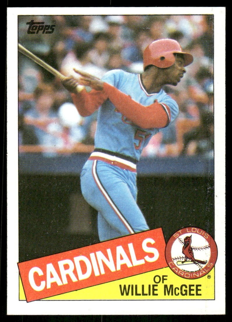 Willie McGee #757 (Baseball Cards 1985 Topps) — is it worth grading?