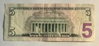 $5.00 Dollar Bill BIRTHDAY / VETERAN'S DAY  Note 11 Nov 2016 Serial# 11112016 — photo 3