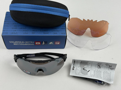 Tifosi Sledge Lite Matte Black Interchangeable Sunglasses