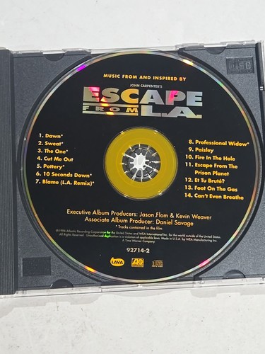 Original Soundtrack - Escape from L.A.: Music from... (CD 1996) - Picture 3 of 4