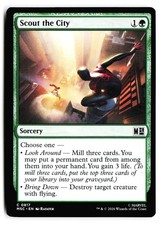 Scout the City 817 Common Commander: Marvel Super Heroes Magic: The Gathering