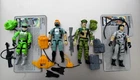 GI Joe 1986 Vintage Figure Lot, Sci-Fi, Wet Suit, Mainframe, Complete, Arah