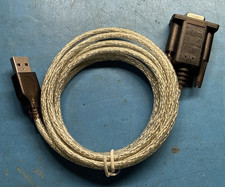 USB to RS232 Adapter with FTDI Chipset, USB 2.0 Male to RS232 Female DB9