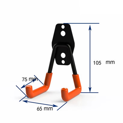 Heavy Duty Metal Hook Garage Organizer Wall Mount Bicycle Hanger Hooks Wall Moun