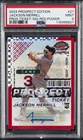 2024 PANINI PROSPECT EDITION TICKET SIG-RED JACKSON MERRILL RC 5/99 PSA 9 AUTO