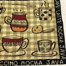 Three Coffee Theme Placemats Homeware