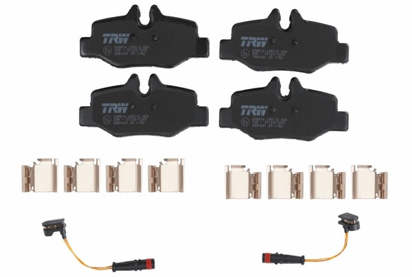 TRW BremsbelÄGe Bremsbelagsatz Hinten Passend FüR MERCEDES-BENZ Viano Vito W639-image