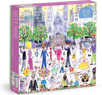 Galison Easter Parade   500 Piece Michael Storrings Puzzle NEW SEALED SHIPS FAST
