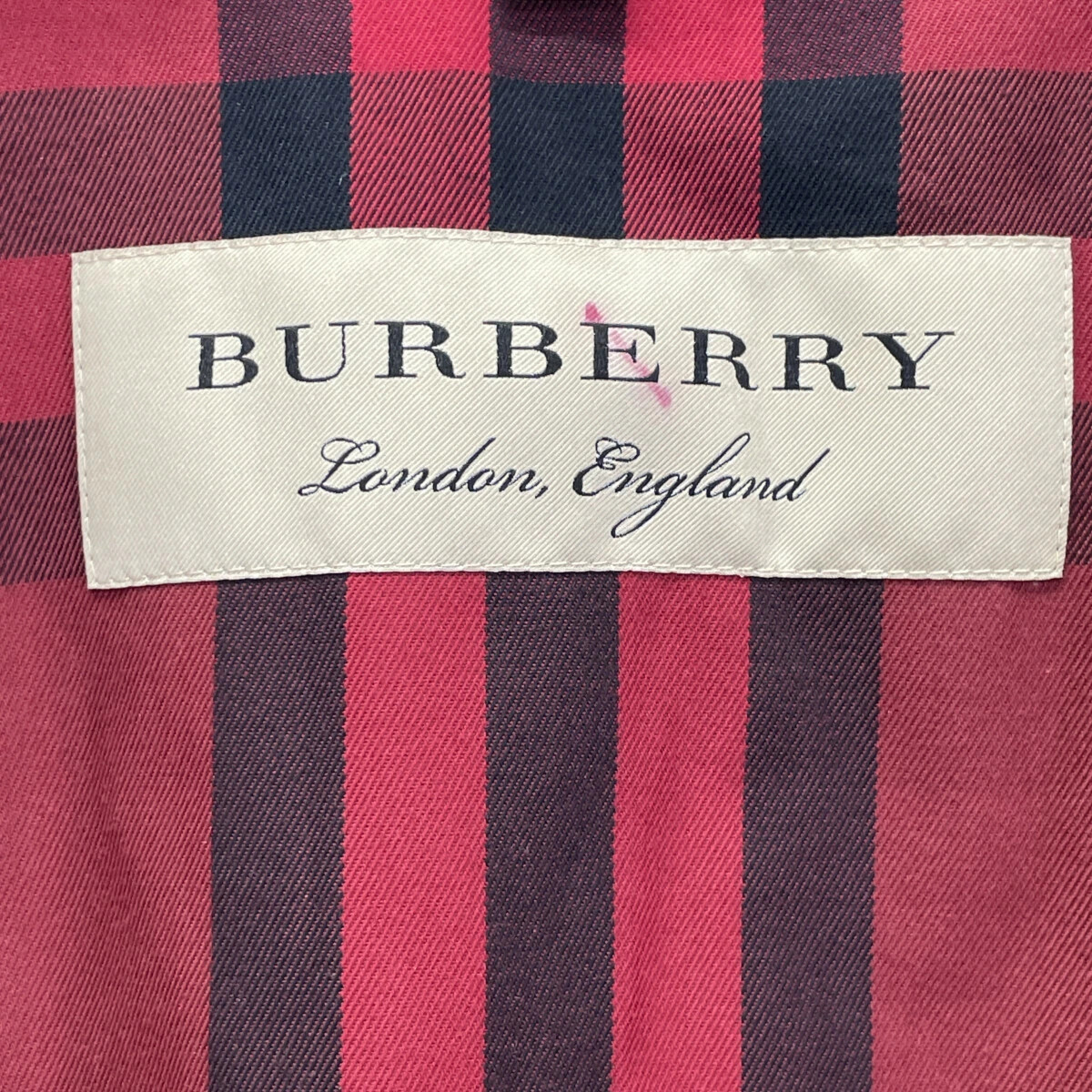 BURBERRY 4043581 Sandringam Red Trench Coat UK4 Red Women's [Used] thumbnail 4