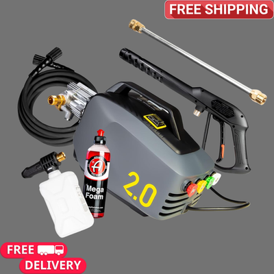 #ad Adam’s Electric Pressure Washer – 2.0 GPM 1800 PSI Portable Cleaning Machine $520.56