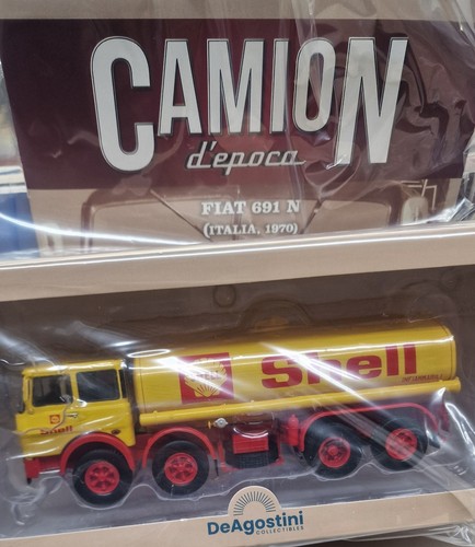 Camion D'epoca N72 N73 "Fiat 634 N II SERIE 1937 E 691 N 1970 Schell "1:43 NUOVI - Foto 4 di 7