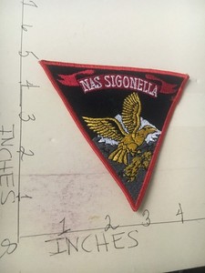 US Navy Naval Air Station Sigonella Squadron Patch 11/1/25