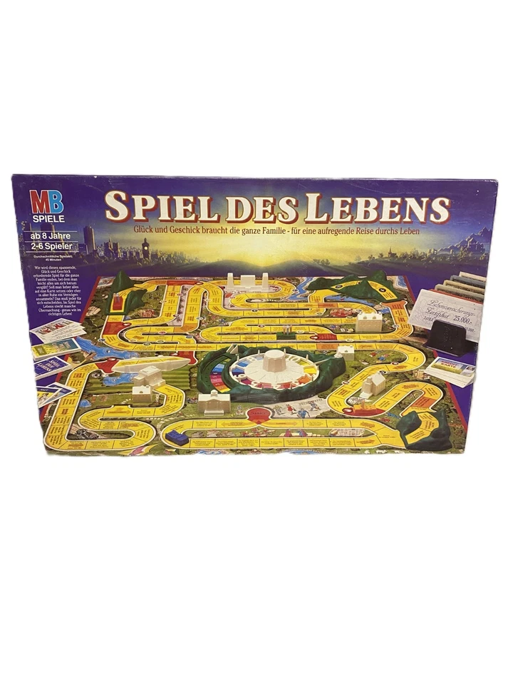MB Spiele Spiel des Lebens 100 Jahre Version 1995 Jubiläumsausgabe vollständig - Bild 4 von 4