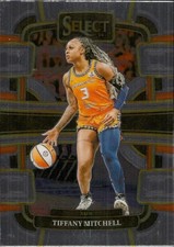 Tiffany Mitchell 2024 Panini Select WNBA #44 Connecticut Sun