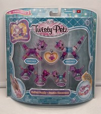 Twisty Petz Series 3: UniCat Family Pack - Collectible Bracelet Set for Kids NEW