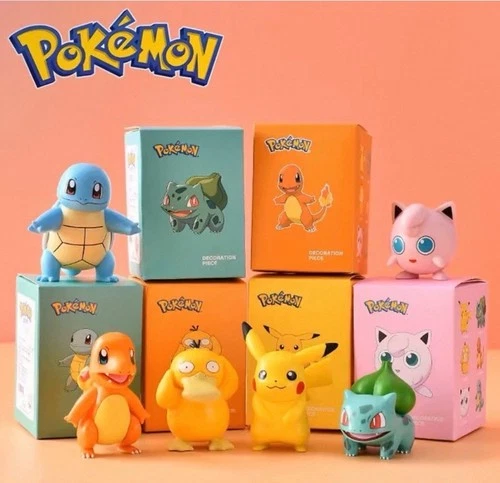 Pokémon Blind Box Mini Figure – Pick Your Character Pikachu Charmander Squirtle