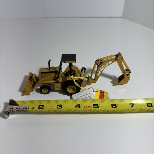 Vintage 1990s NZG CAT 416B 416 Backhoe Loader 1:50 Diecast Model & Box. READ! H2 - Picture 8 of 18