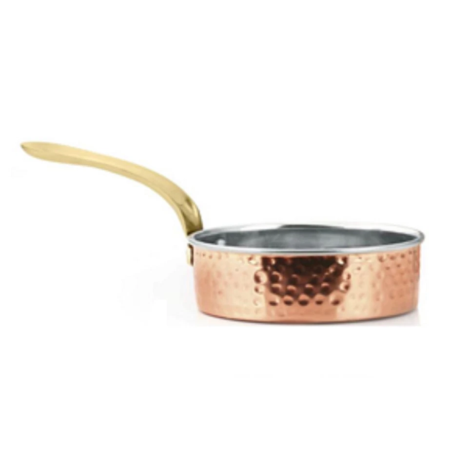 TRISTAR Copper Sauce pan with Brass Handles Premium Quality (Various Sizes)