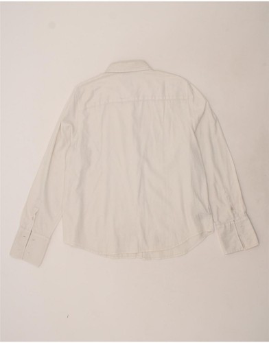 RALPH LAUREN Womens Formal Shirt UK 18 XL White Cotton CB62 - Picture 2 of 4