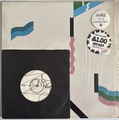WIRE 154 VINYL LP HARVEST UK 1979 + 7  EP IN SHRINK WRAP NEAR MINT