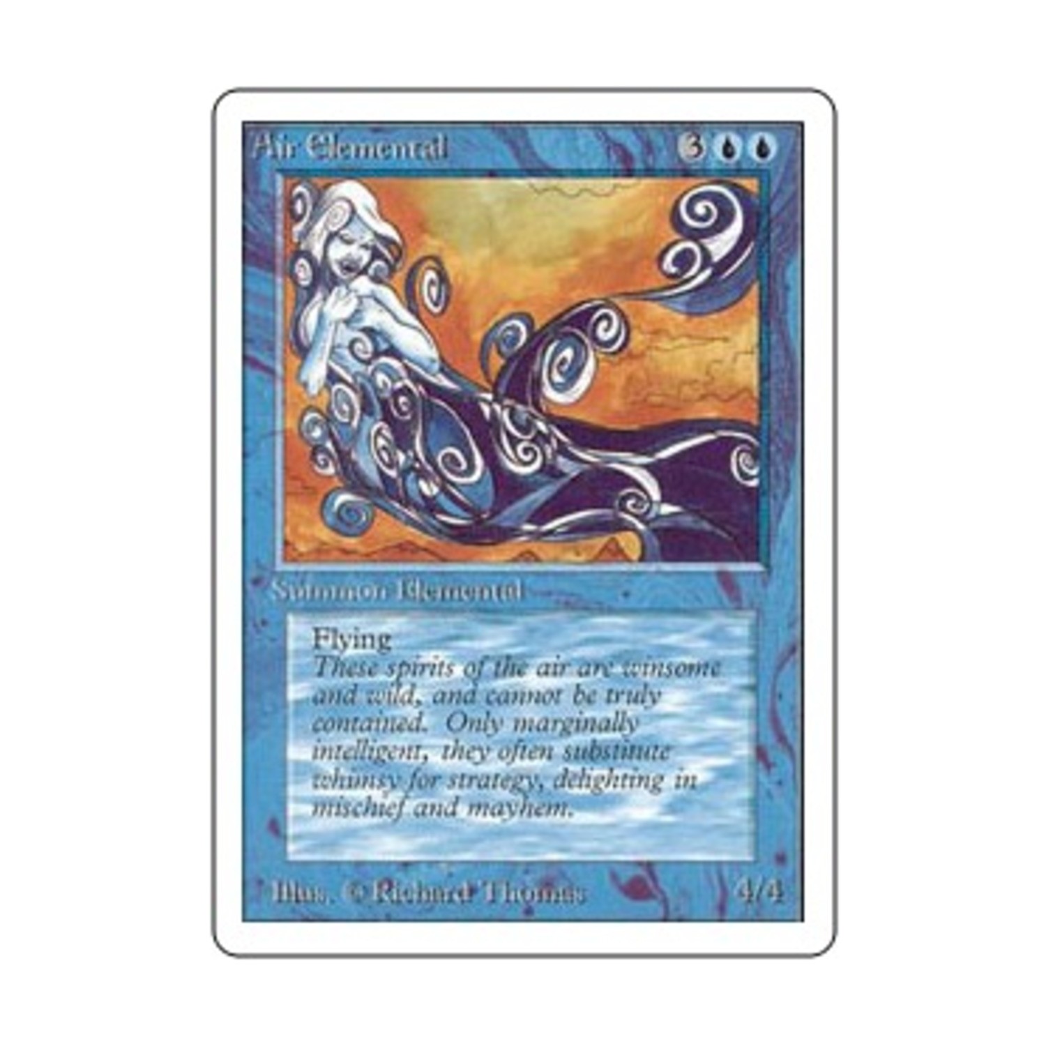 WotC MtG Unlimited Air Elemental (U) Fair
